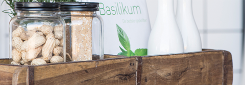 Inspiration til fade og kasser i unika-træ hos Plantorama