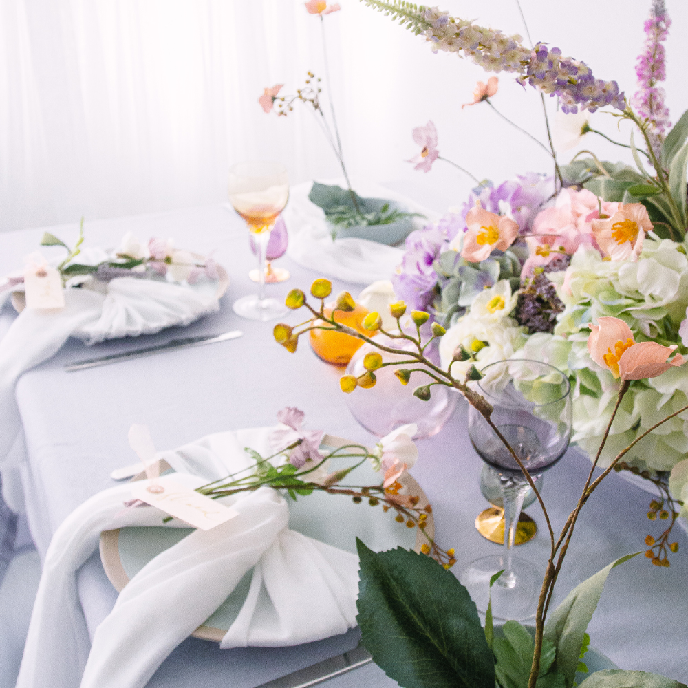 DIY barnedåbspynt: Bordkort og bordpynt - Plantorama