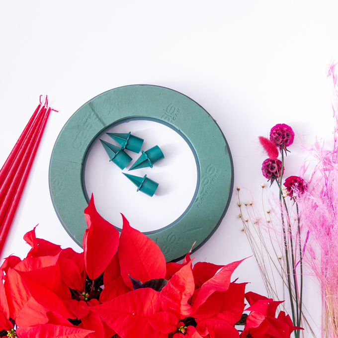 DIY Jul | Adventskrans i monokromt luksuslook - Plantorama