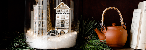 DIY: Lav din egen hvide og gyldne julelandsby - Plantorama