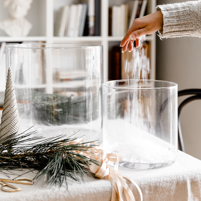 DIY: Lav din egen hvide og gyldne julelandsby - Plantorama