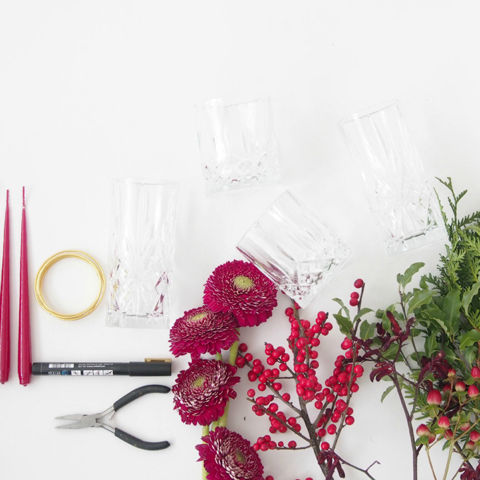 DIY: Moderne adventskrans klædt i rødt - Plantorama